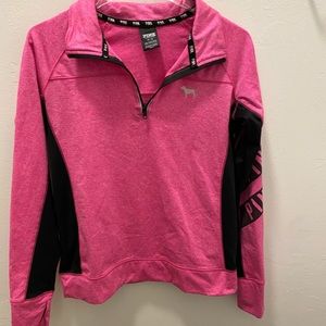 PINK tight quarter zip